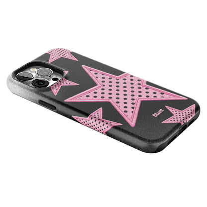 Midnight Pink Polka Star iPhone Case gallery - Iphone_13_Pro_Max_2
