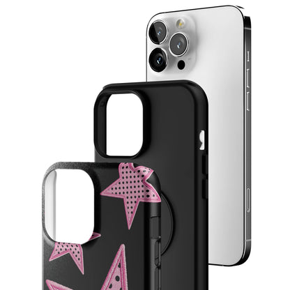 Midnight Pink Polka Star iPhone Case gallery - Iphone_13_Pro_Max_3