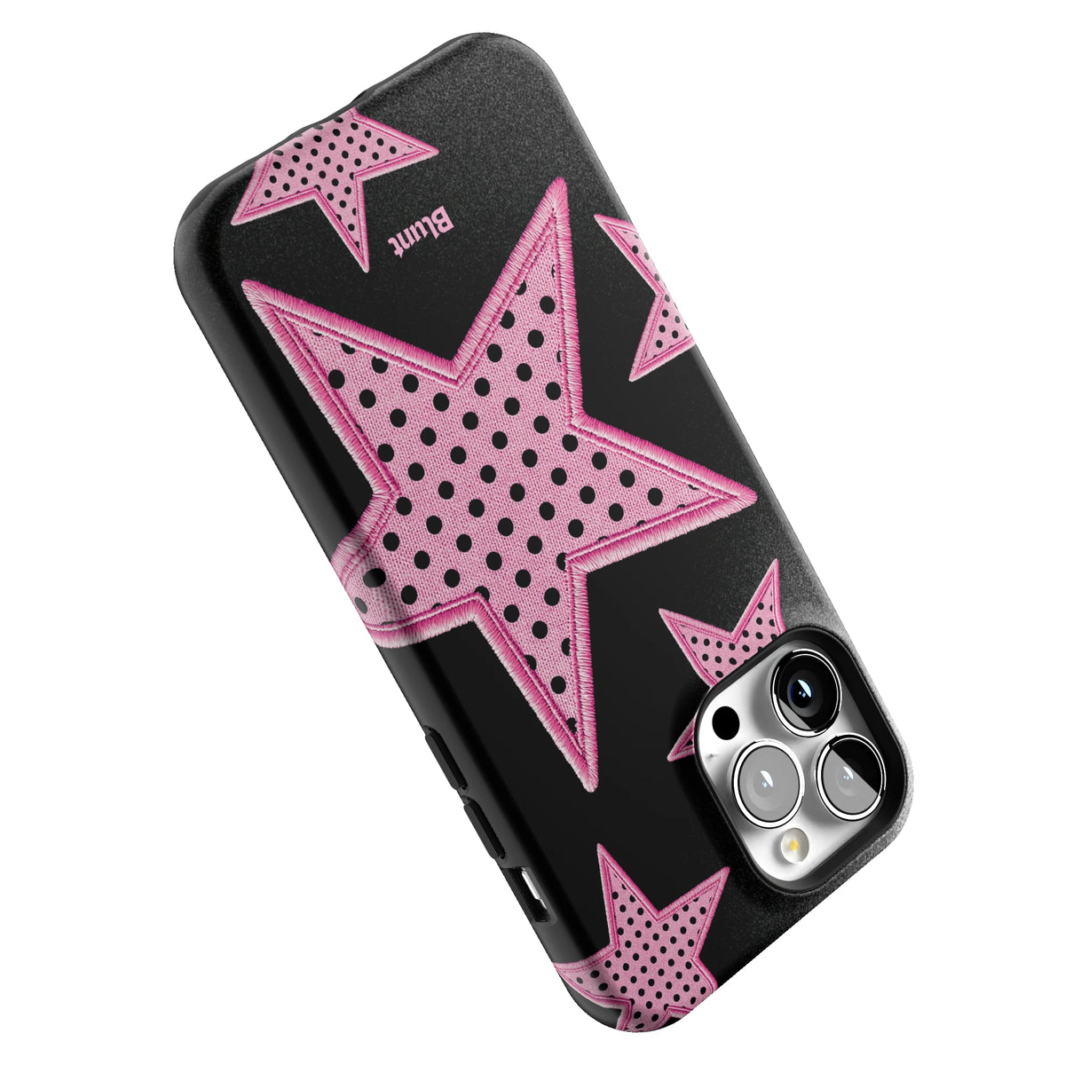 Midnight Pink Polka Star iPhone Case gallery - Iphone_13_Pro_Max_5
