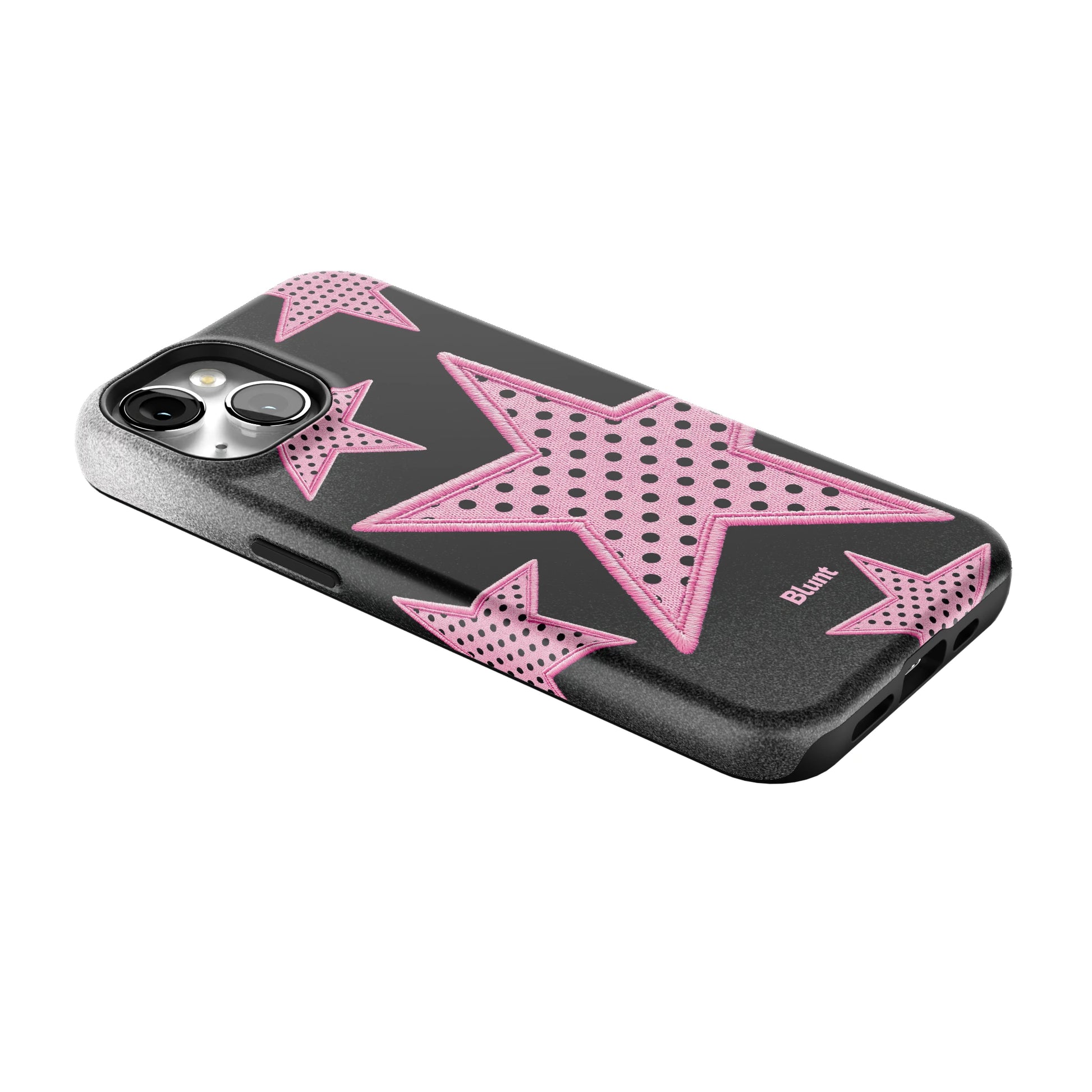 Midnight Pink Polka Star iPhone Case gallery - Iphone_14_Iphone_2