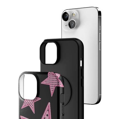 Midnight Pink Polka Star iPhone Case gallery - Iphone_14_Iphone_3