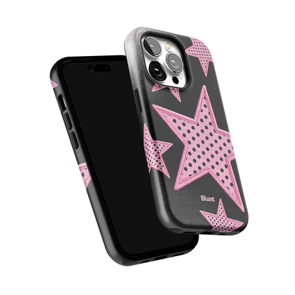 Midnight Pink Polka Star iPhone Case gallery - Iphone_14_Pro_6