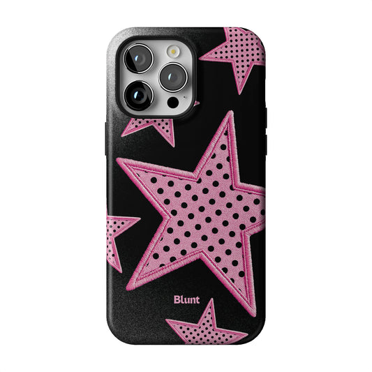 Midnight Pink Polka Star iPhone Case gallery - Iphone_14_Pro_Max_1