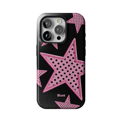 Midnight Pink Polka Star iPhone Case gallery - Iphone_15_Pro_1