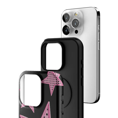 Midnight Pink Polka Star iPhone Case gallery - Iphone_15_Pro_3