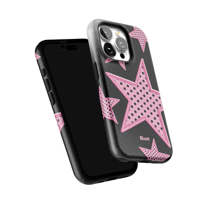 Midnight Pink Polka Star iPhone Case gallery - Iphone_15_Pro_6