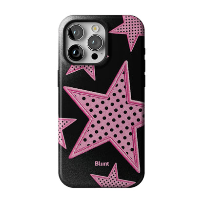 Midnight Pink Polka Star iPhone Case gallery - Iphone_15_Pro_Max_1