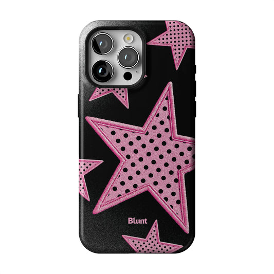 Midnight Pink Polka Star iPhone Case gallery - Iphone_15_Pro_Max_1