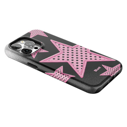 Midnight Pink Polka Star iPhone Case gallery - Iphone_15_Pro_Max_2