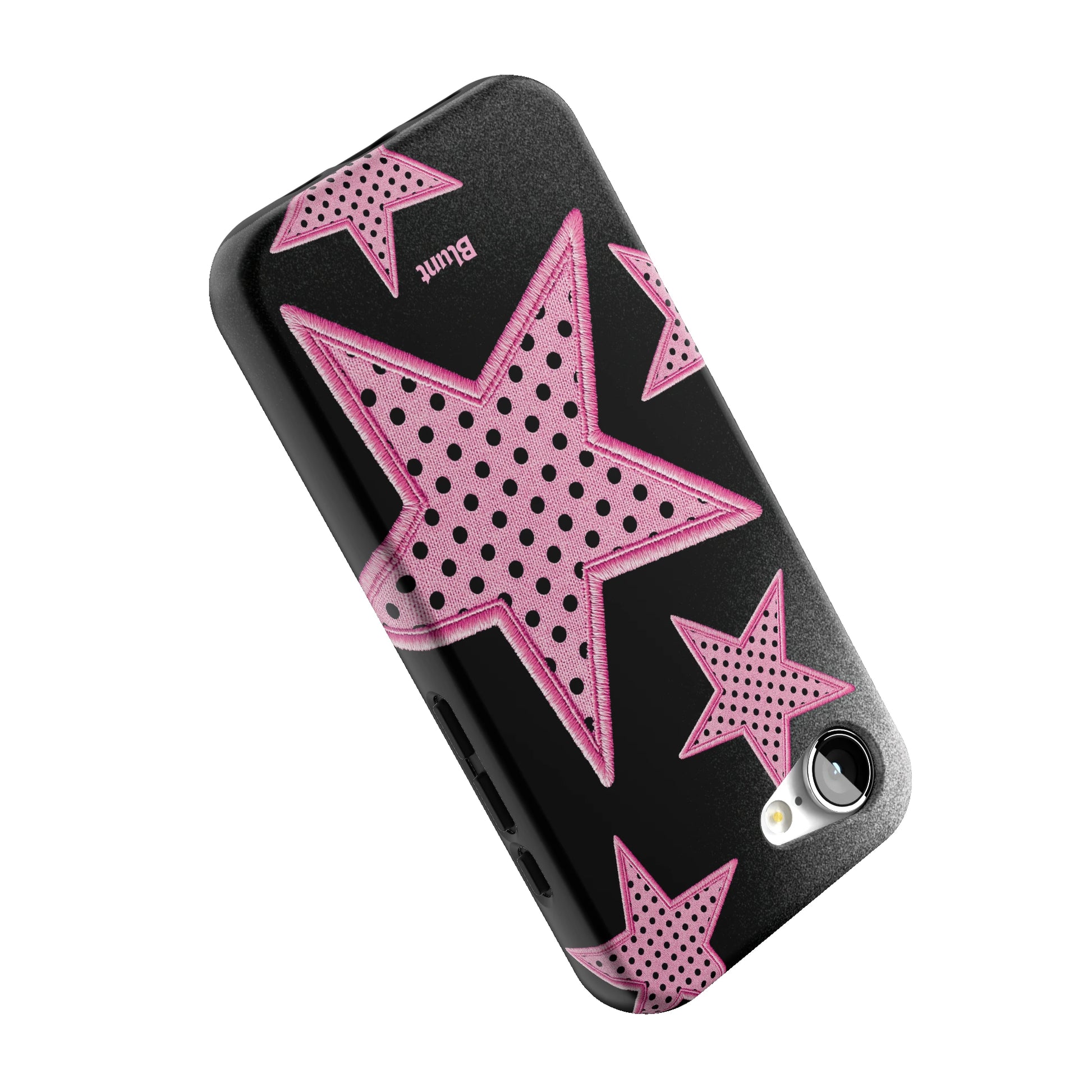 Midnight Pink Polka Star iPhone Case gallery - Iphone_16_16_E_5