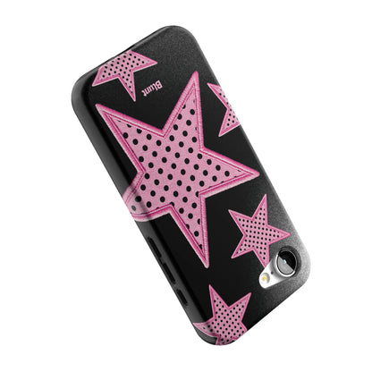 Midnight Pink Polka Star iPhone Case gallery - Iphone_16_16_E_5