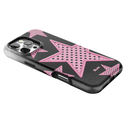 Midnight Pink Polka Star iPhone Case gallery - Iphone_16_Pro_Max_2