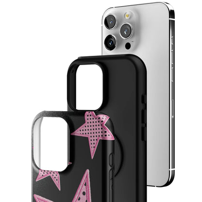 Midnight Pink Polka Star iPhone Case gallery - Iphone_16_Pro_Max_3