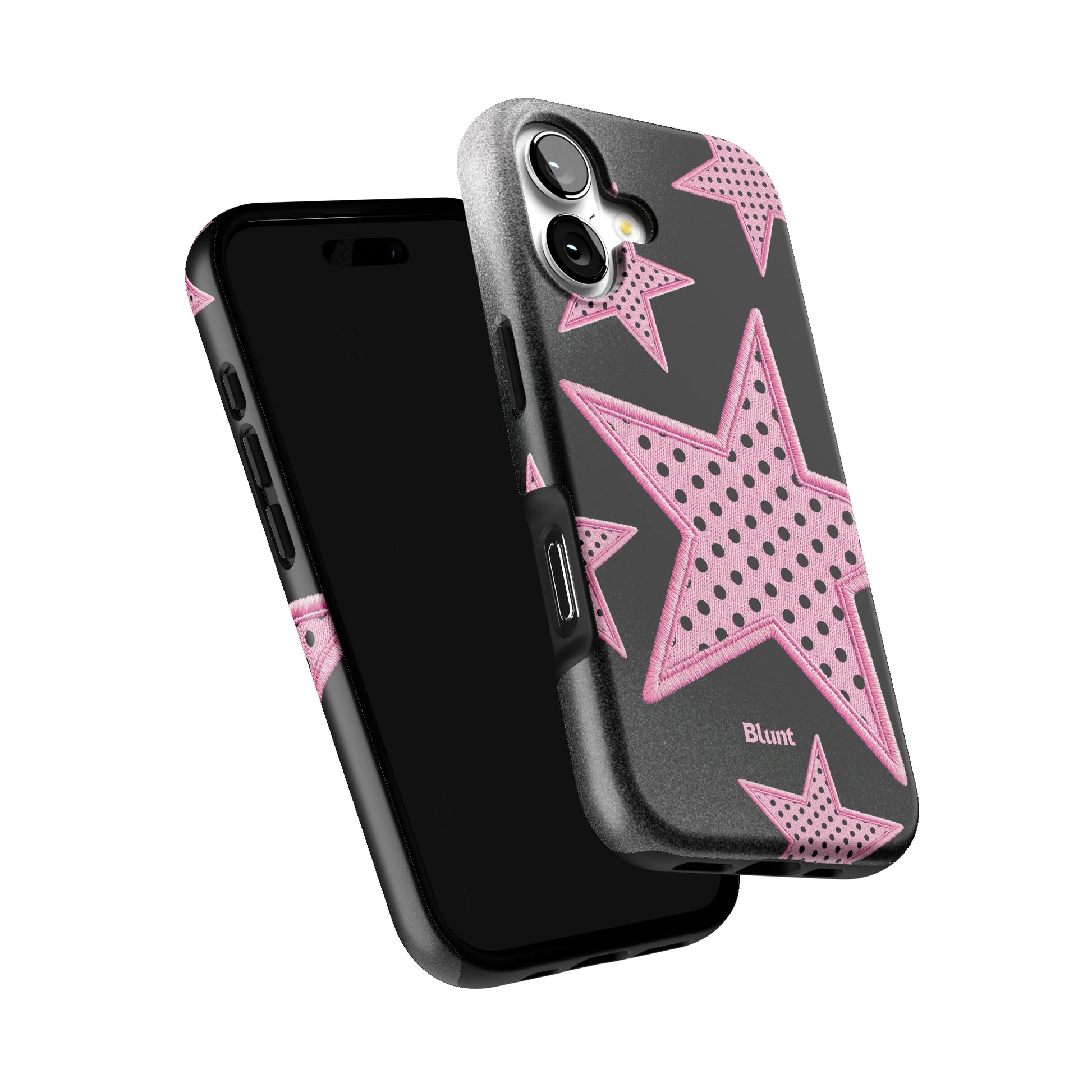Midnight Pink Polka Star iPhone Case gallery - Iphone_17_Iphone_6