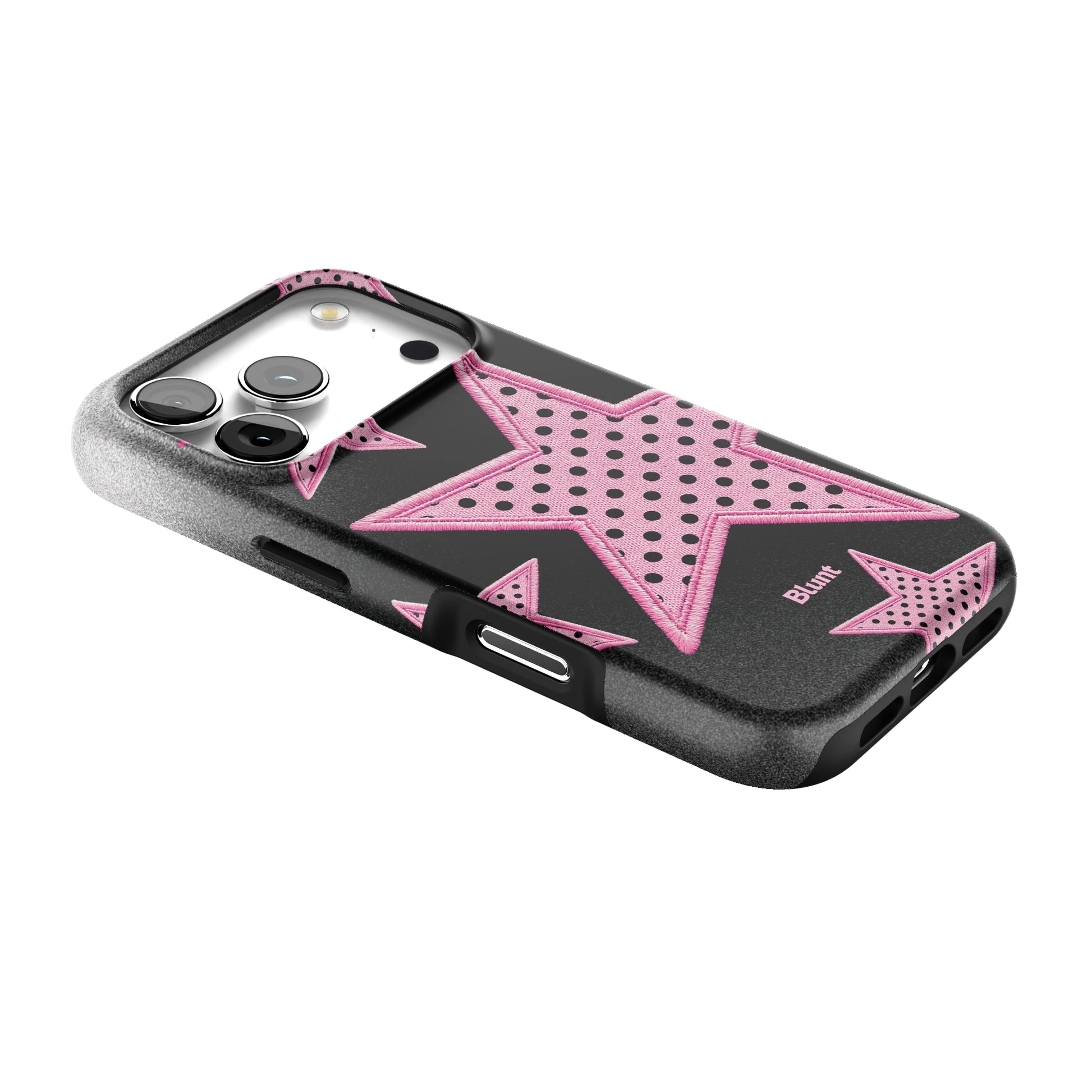 Midnight Pink Polka Star iPhone Case gallery - Iphone_17_Pro_2