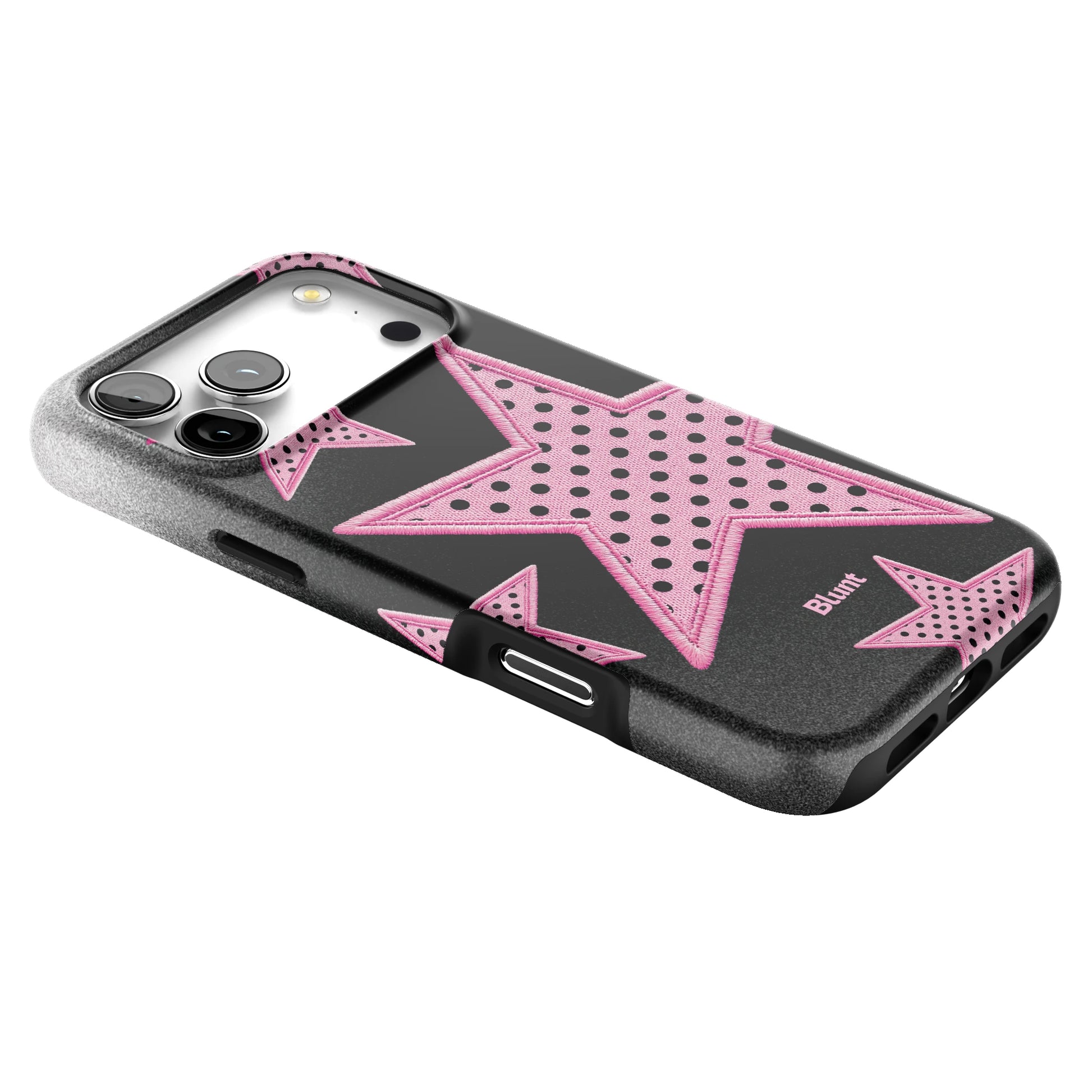 Midnight Pink Polka Star iPhone Case gallery - Iphone_17_Pro_Max_2