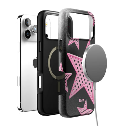 Midnight Pink Polka Star iPhone Case gallery - Iphone_17_Pro_Max_4