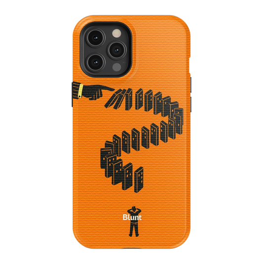 Domino Run iPhone Case