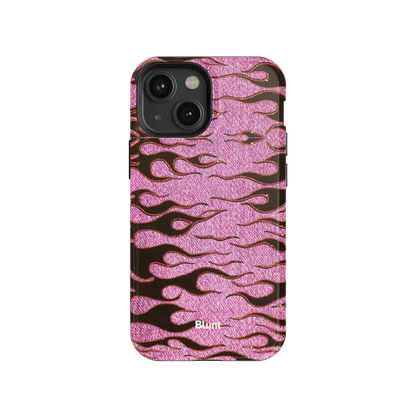 Fuchsia Heat iPhone Case
