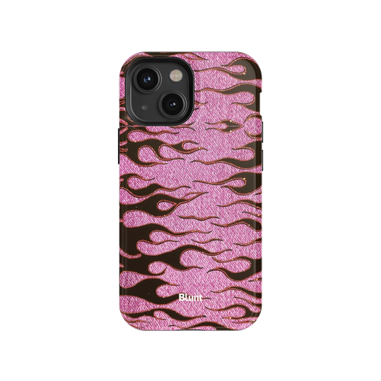Fuchsia Heat iPhone Case