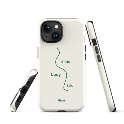 Mind Body Soul iPhone Case - blunt cases