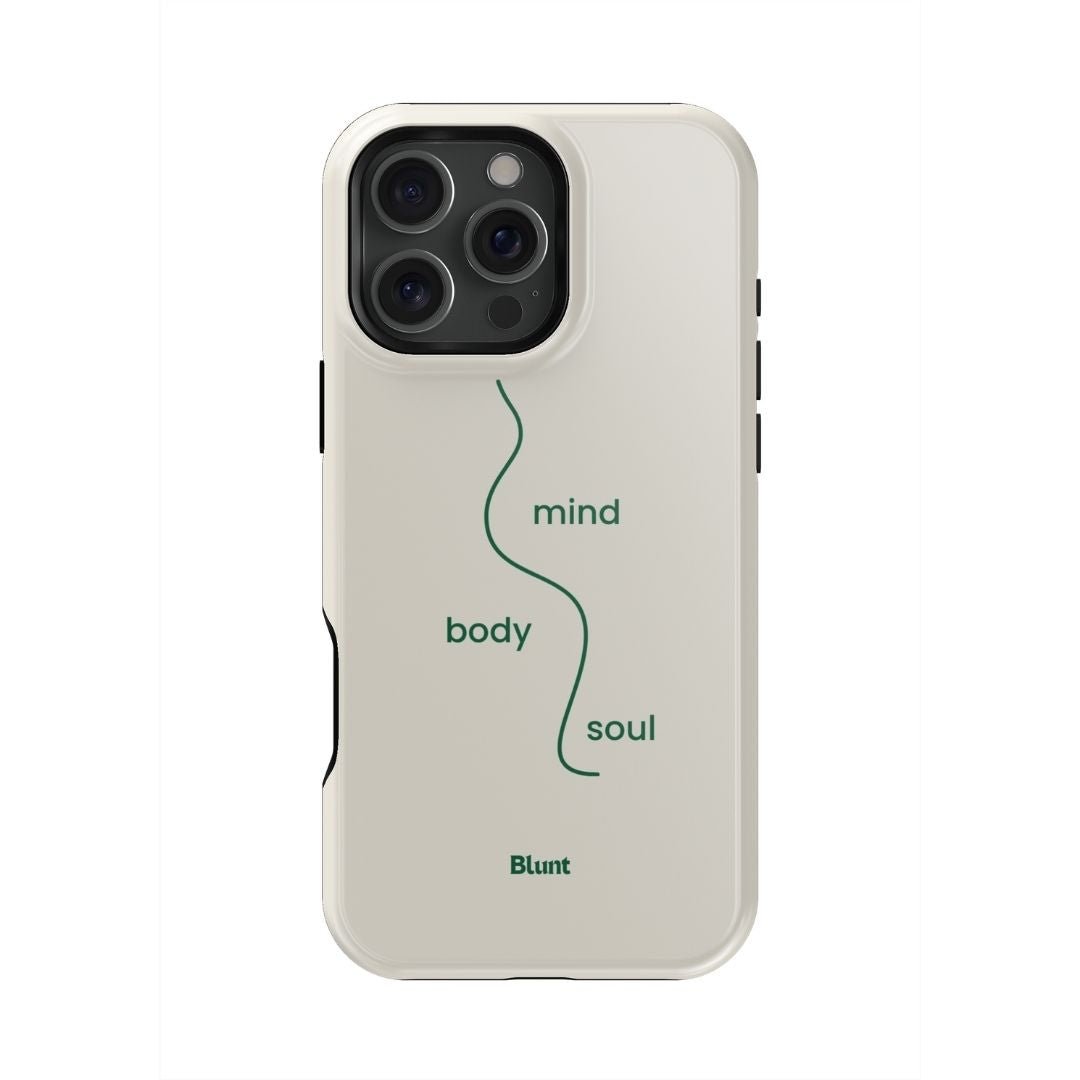 Mind Body Soul iPhone Case - blunt cases