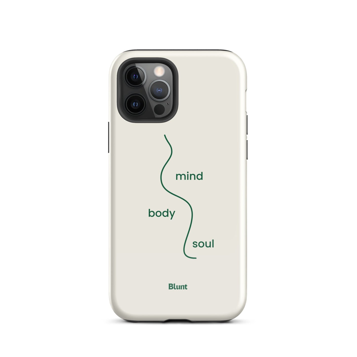 Mind Body Soul iPhone Case - blunt cases