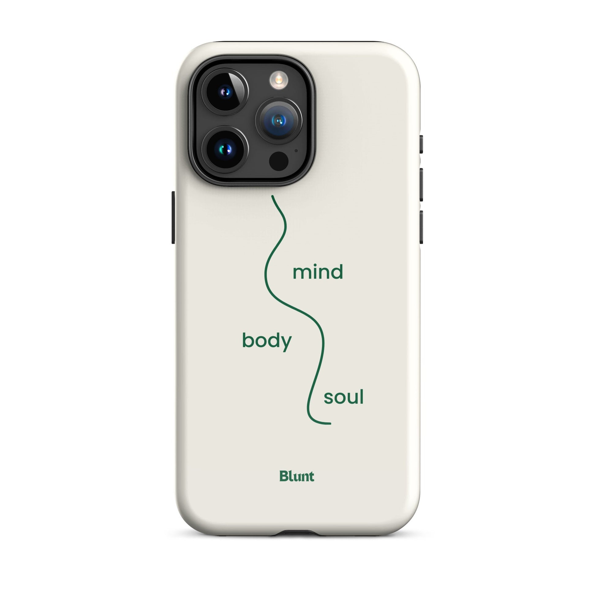 Mind Body Soul iPhone Case - blunt cases