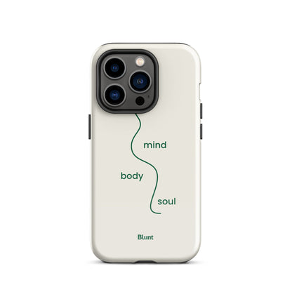 Mind Body Soul iPhone Case - blunt cases