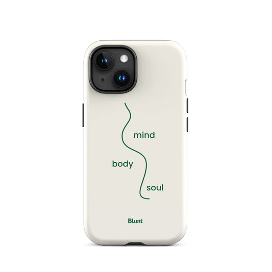 Mind Body Soul iPhone Case - blunt cases