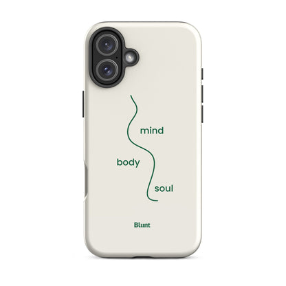 Mind Body Soul iPhone Case - Blunt Cases