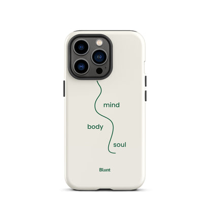 Mind Body Soul iPhone Case - blunt cases