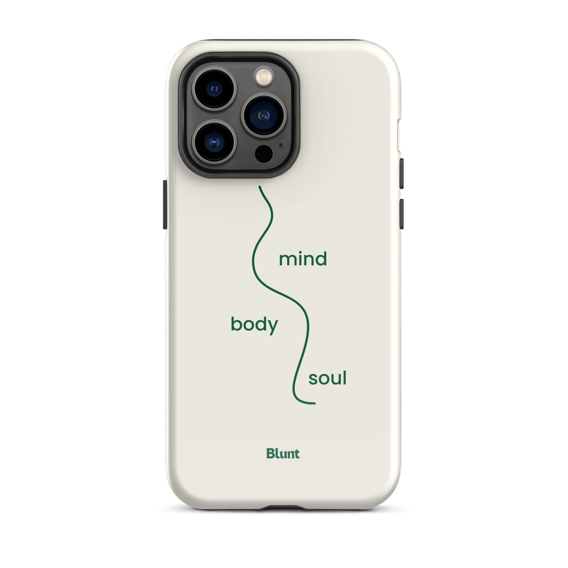 Mind Body Soul iPhone Case - blunt cases