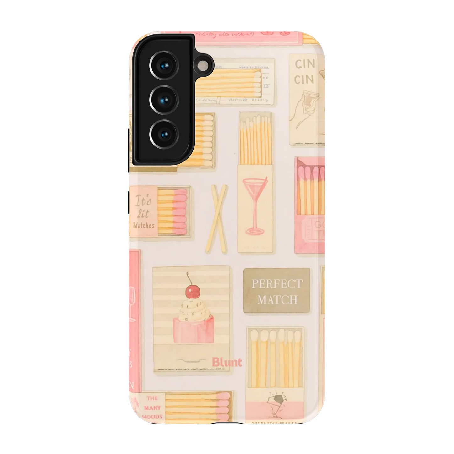 Pink Match Samsung Case