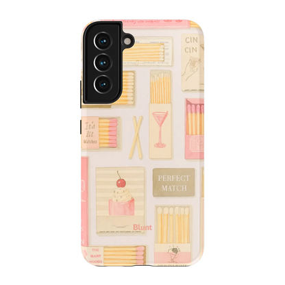 Pink Match Samsung Case