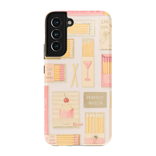 Pink Match Samsung Case