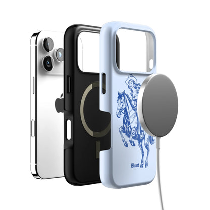 Blue-Lasso-Lady-iphone-case-iPhone 17 Pro-3