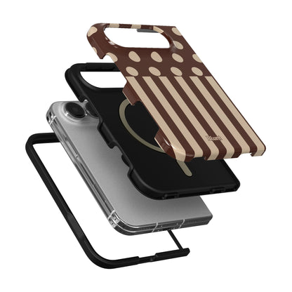 mixed-mocha-iphone-case iPhone 18 Duo case, view 6