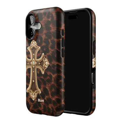 Bedazzled Cross iPhone Case