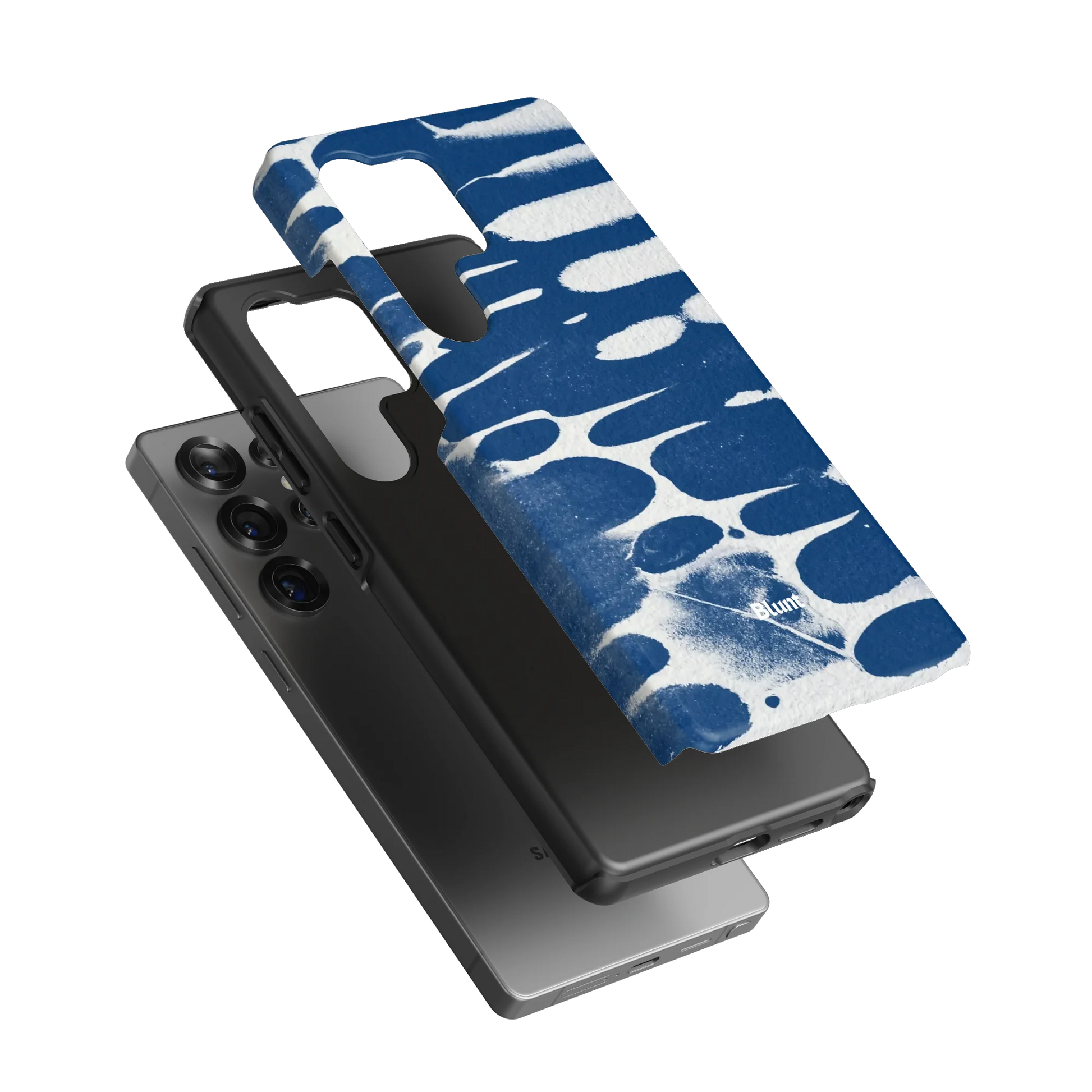 Navy-Noir-Abstract-samsung-case-Galaxy S25 Ultra-3