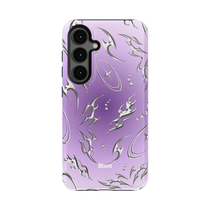 Purple Cyber Samsung Case