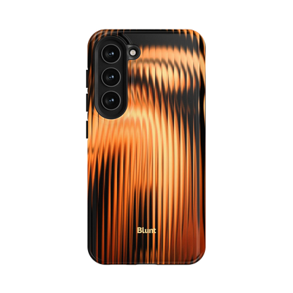 Copper Ripple Samsung Case