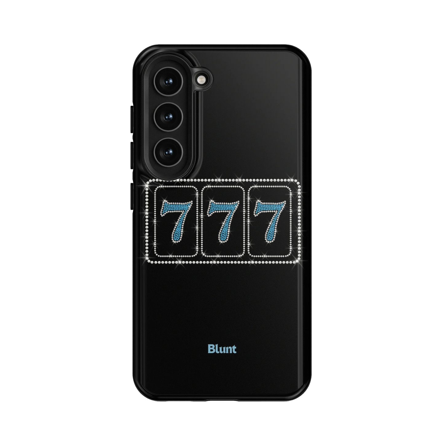 Blue Lucky 777 Samsung Case