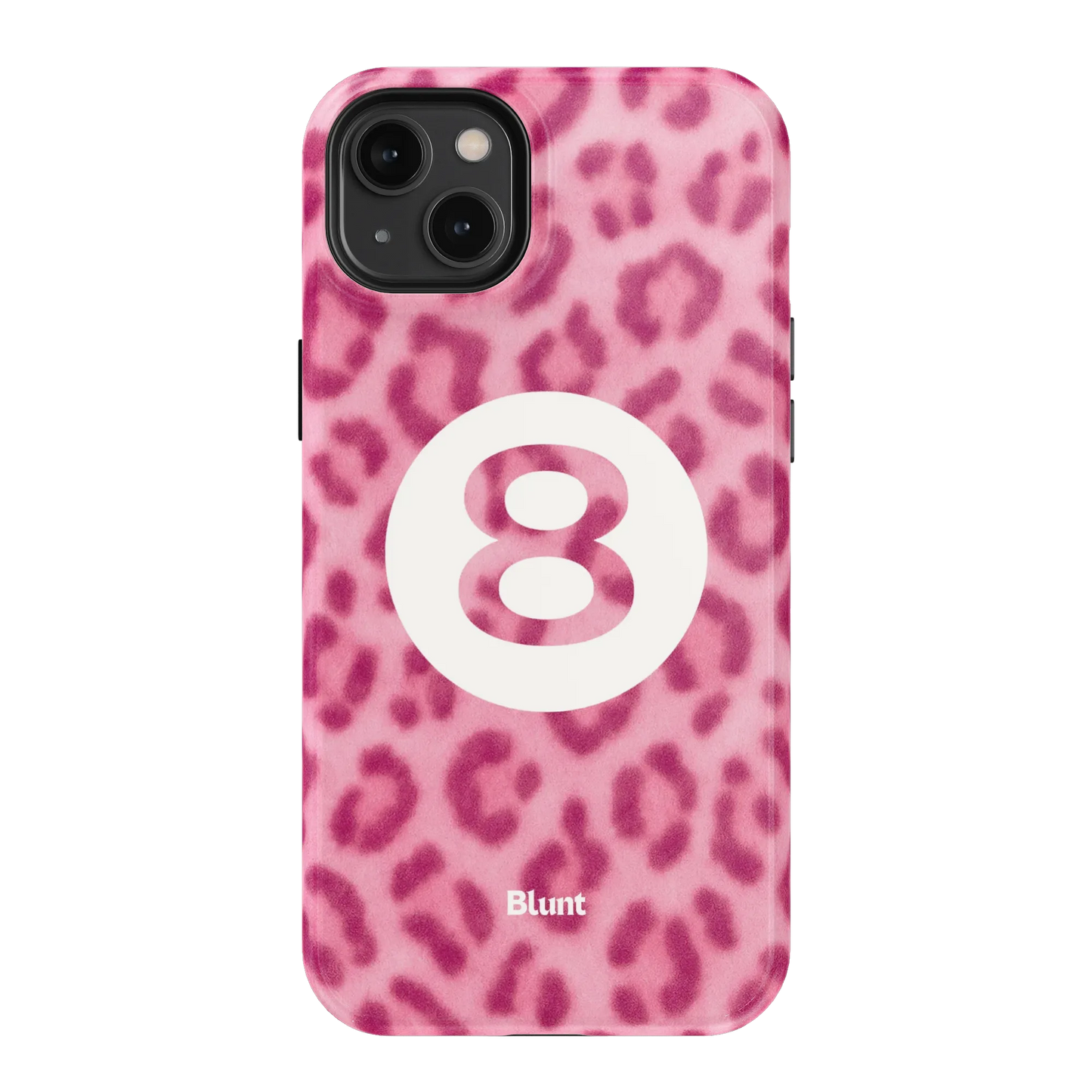 Pink Cheetah Magic 8 iPhone Case