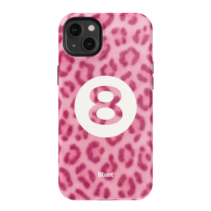Pink Cheetah Magic 8 iPhone Case