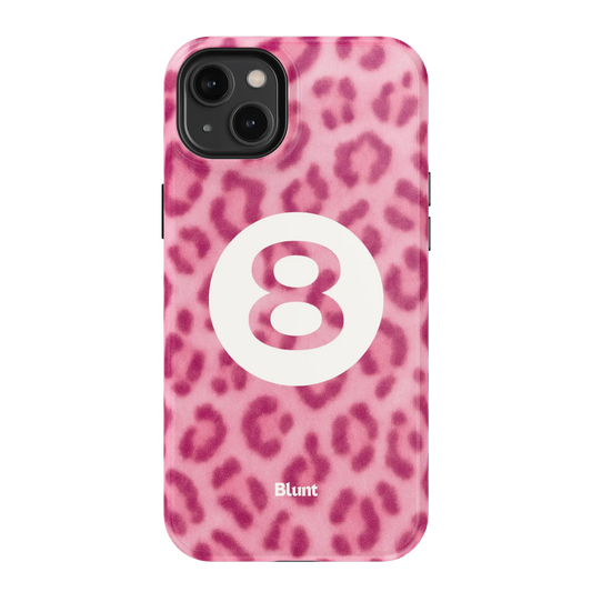 Pink Cheetah Magic 8 iPhone Case