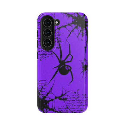 Violet Script Samsung Case