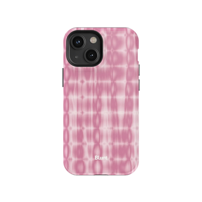 Pink Ripple iPhone Case