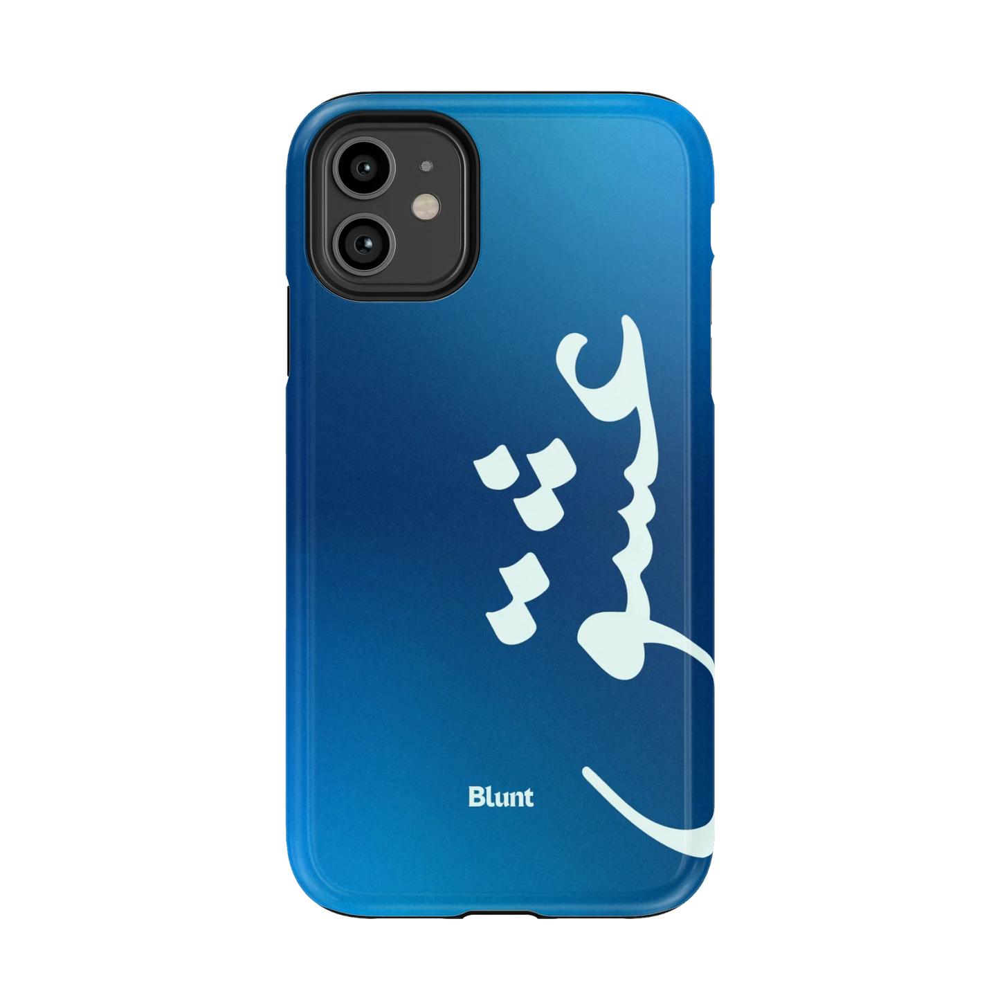 Blue Love iPhone Case