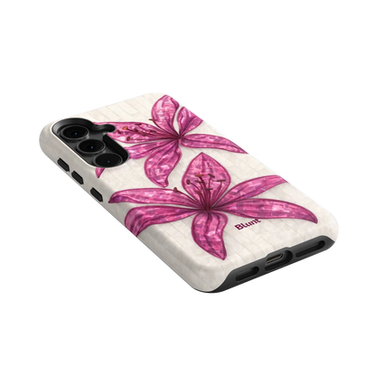 Purple-Floral-Luster-samsung-case-S24-2